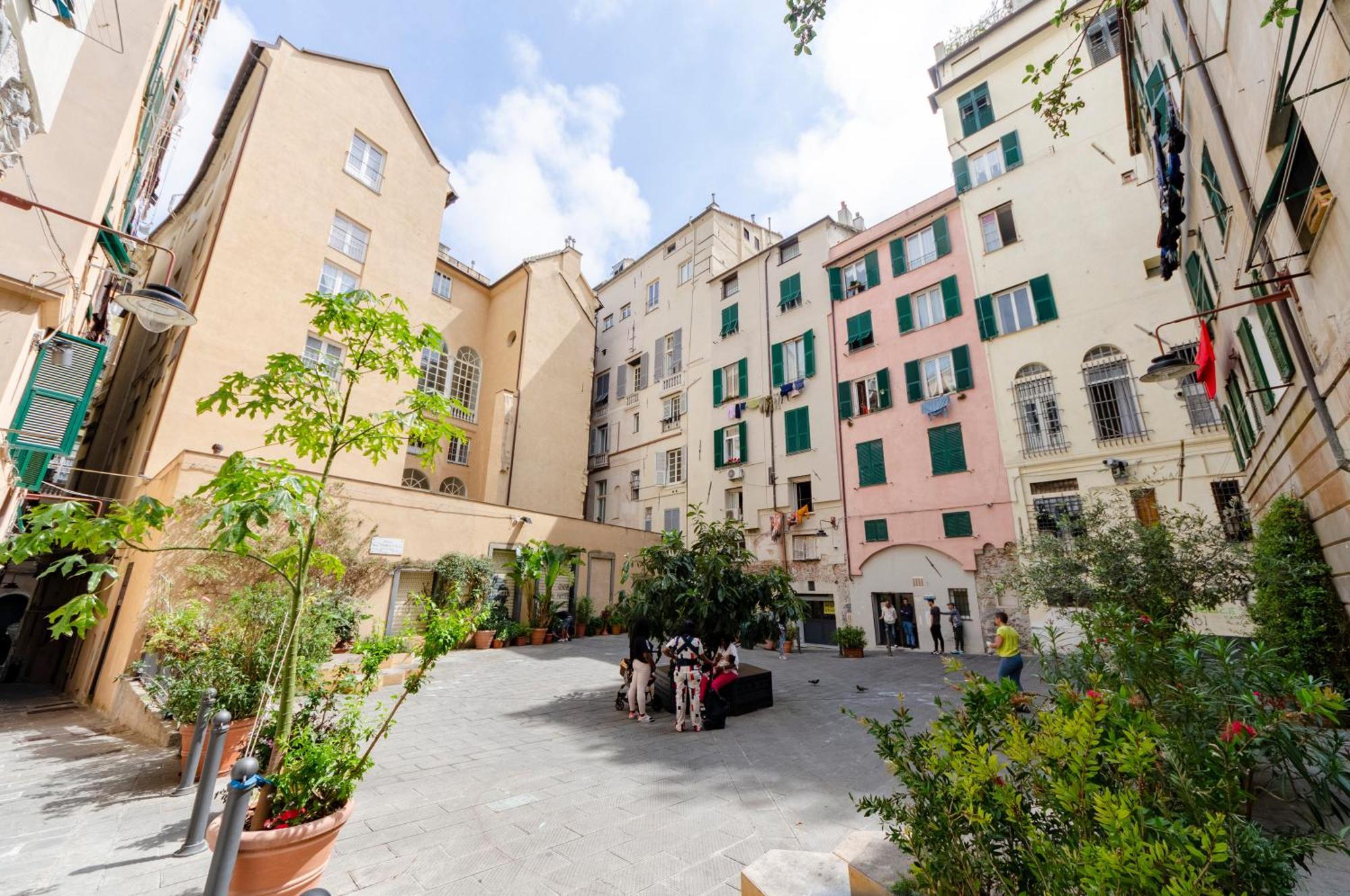 Castelli'S Apartments Campo 9 Genua Exteriör bild